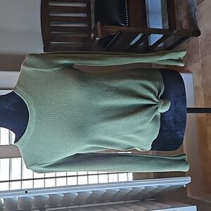 Madewell Green Long Sleeve Shirt